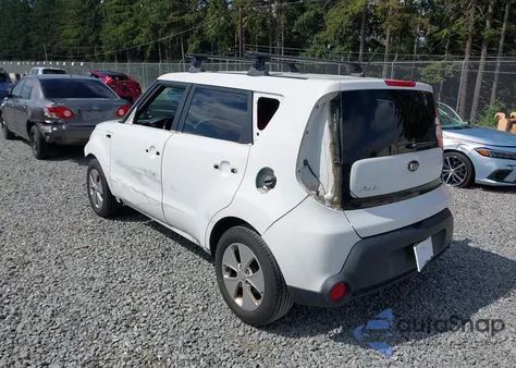 2014 Kia Soul z USA, uszkodzony, nr VIN KNDJN2A28E7102582